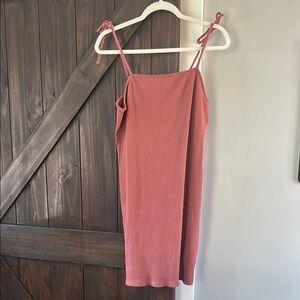 Wild Fable Sleeveless Dress with Tie Straps